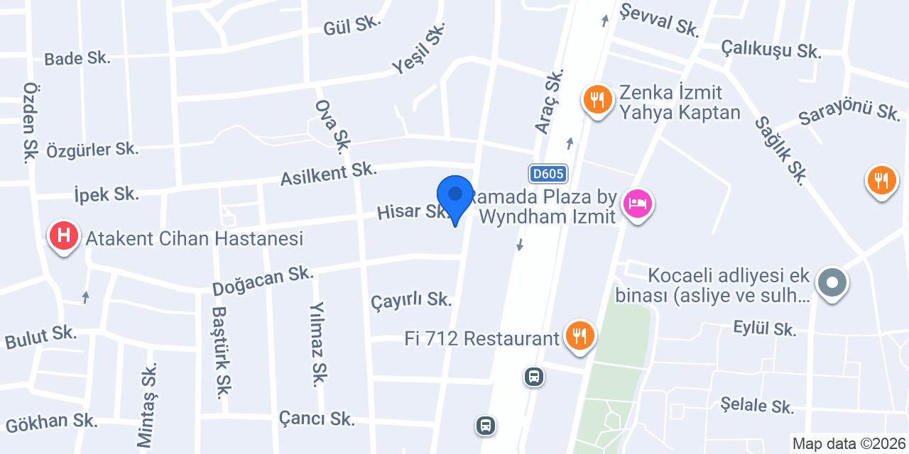 EKİNCİ GRUP konumu