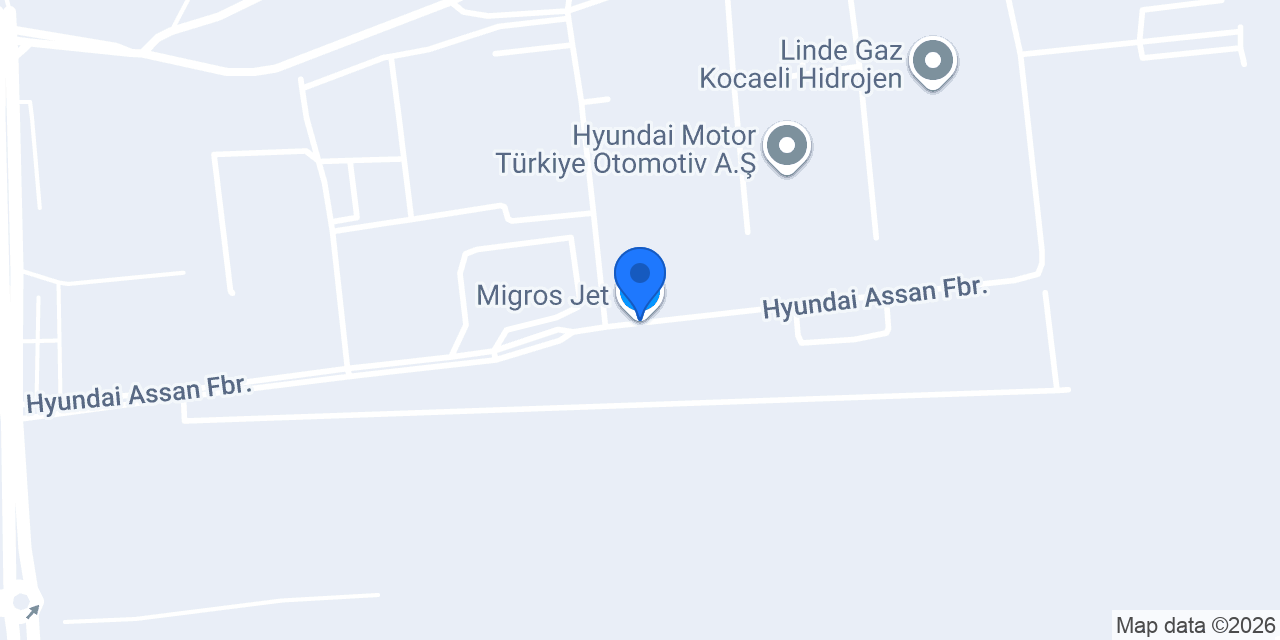 Migros Jet konumu
