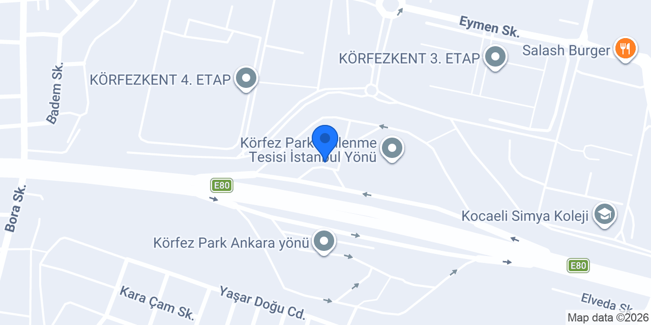 Petrol Ofisi konumu