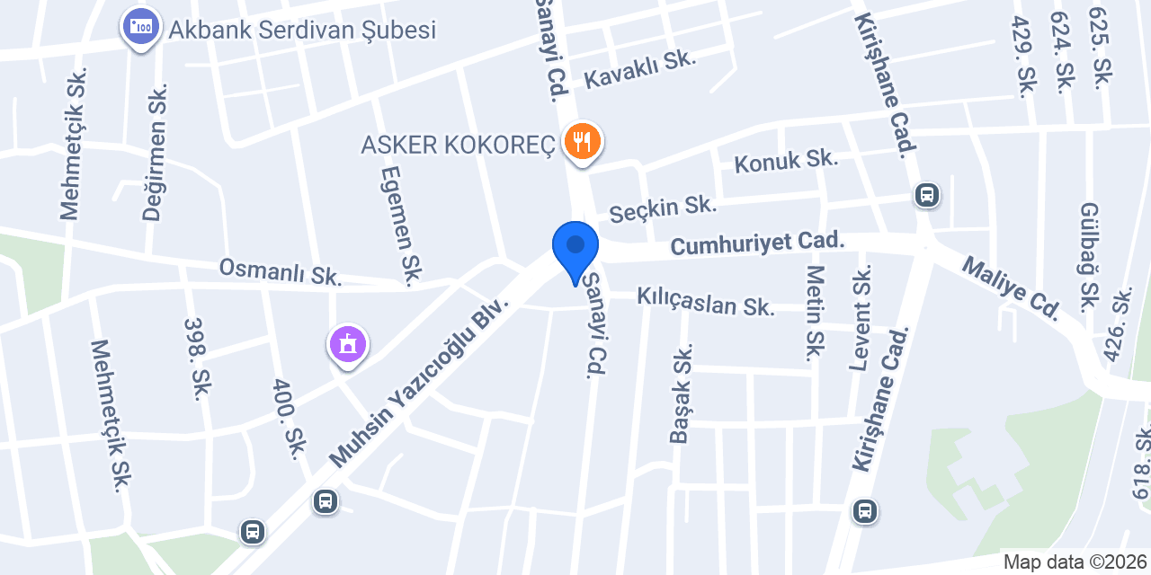 EVREN GÜL İNŞAAT LTD. ŞTİ. konumu