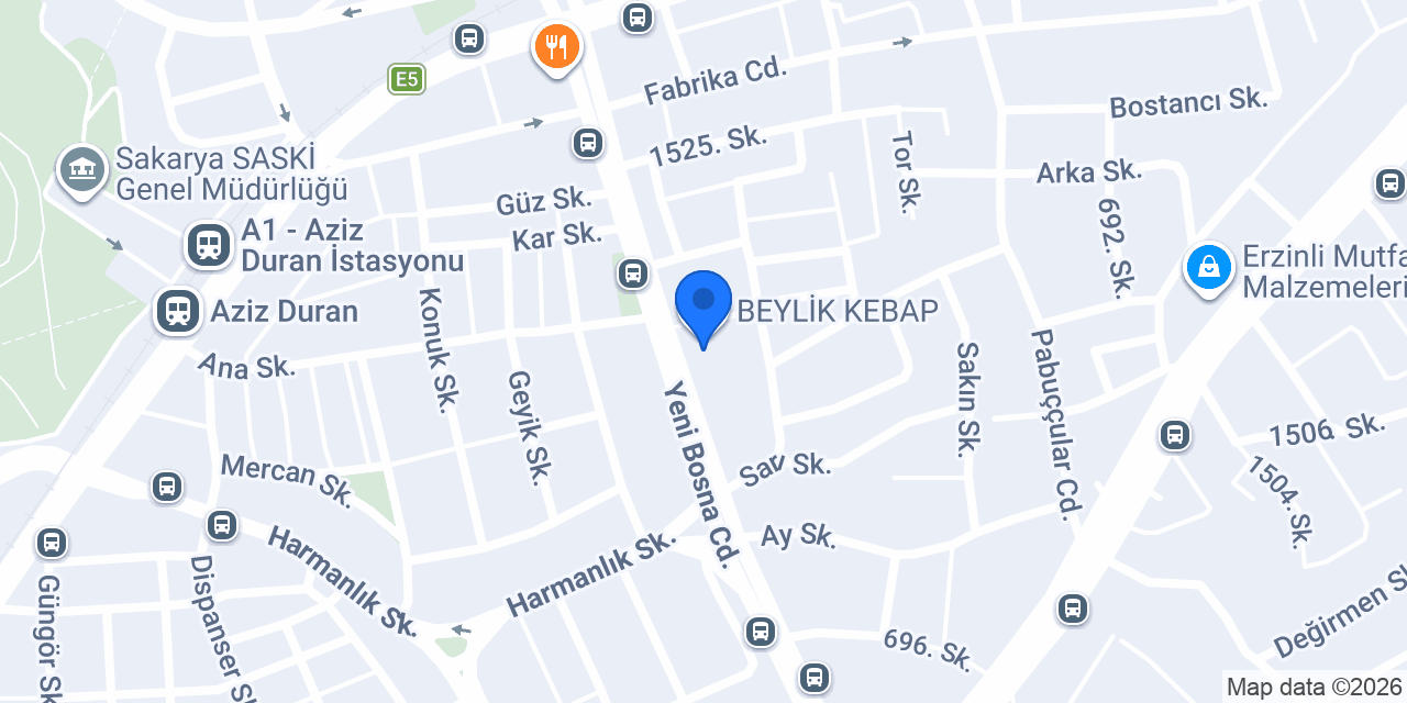 MİRZA MİMARLIK konumu