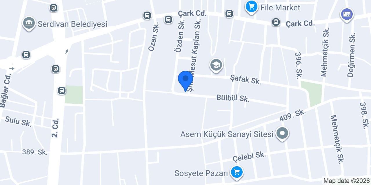 Raysa Grup Raylı Sistemler konumu