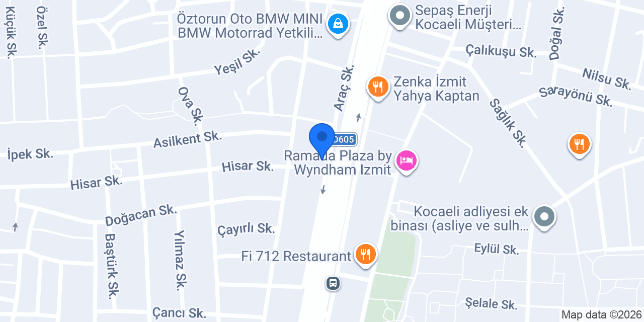 Asya Tur Seyahat Taşımacılık Ltd.Şti. konumu
