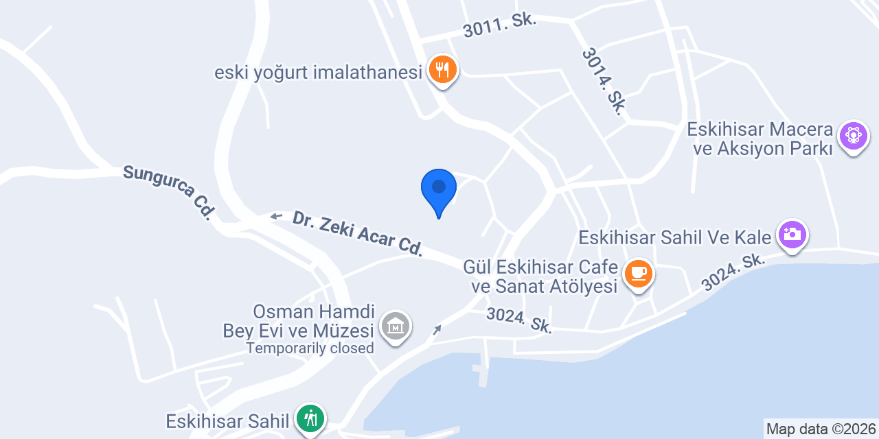 ESKİHİSAR TAKSİ konumu