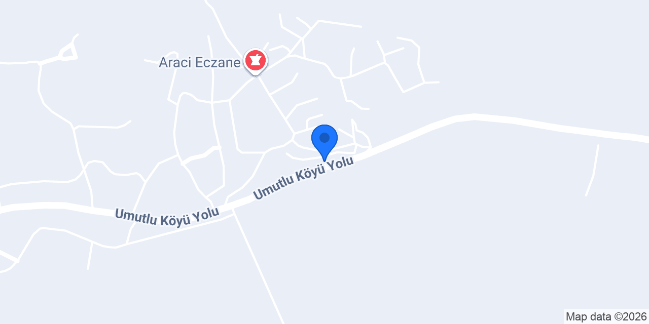 Umutlu Köyü Muhtarlığı konumu