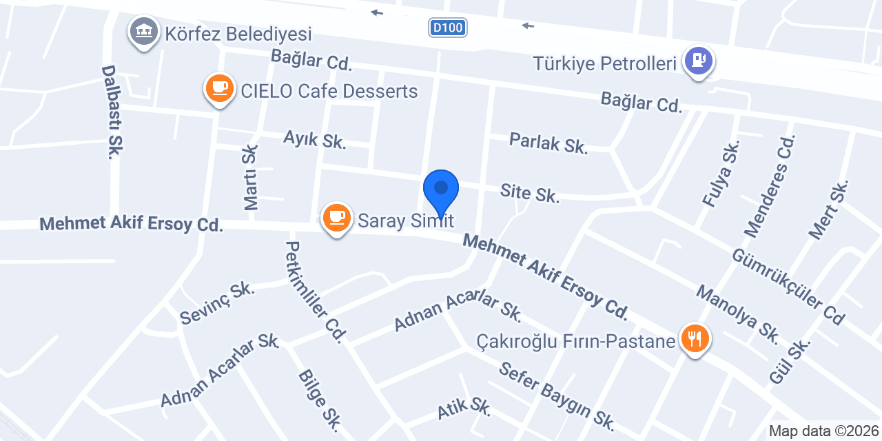 Naciye Akboğa Fizyoterapi konumu
