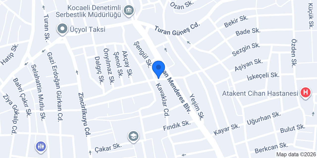 Tesisat Merkezim konumu