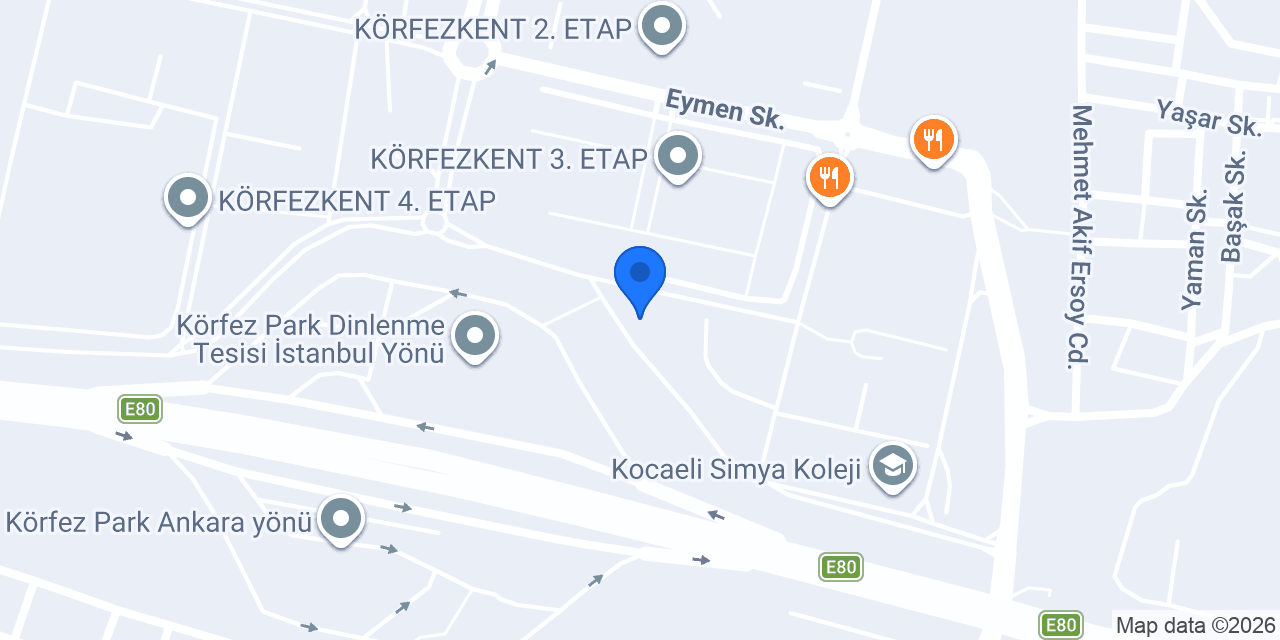 Körfezkent Voleybol Kursu konumu