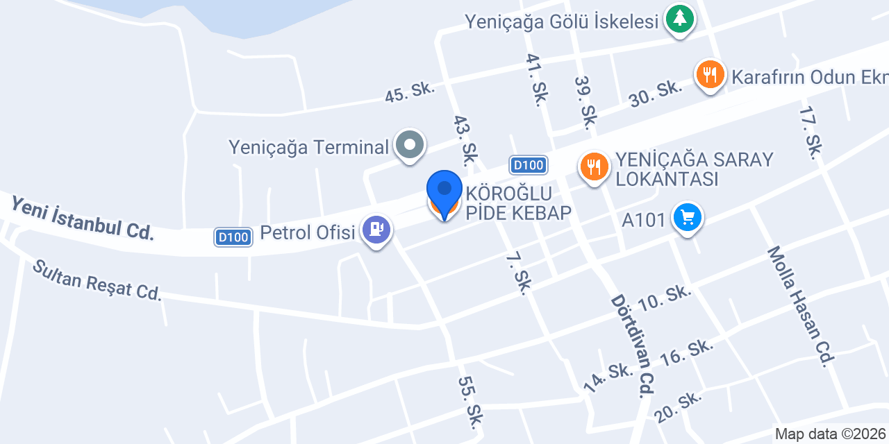 KÖROĞLU PİDE KEBAP konumu