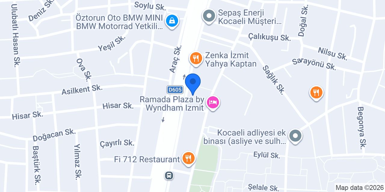 Fizyoterapist Deniz Ulaş Akdoğan konumu