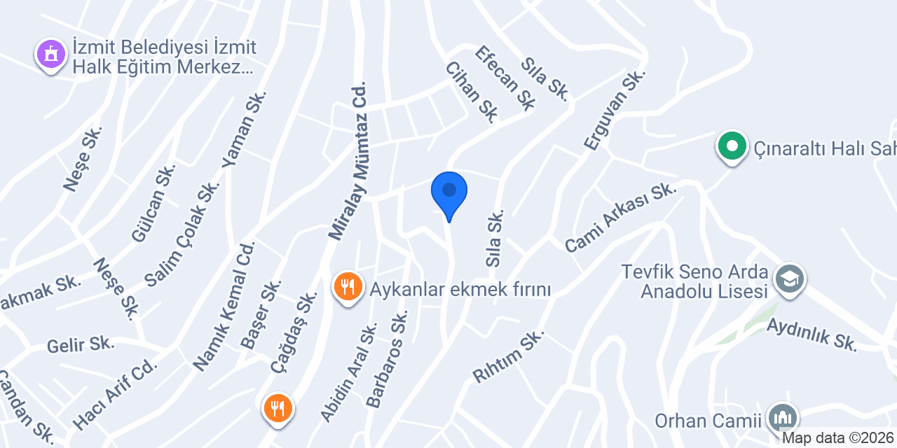 Cevahirana Aile Sağlık Mer. konumu