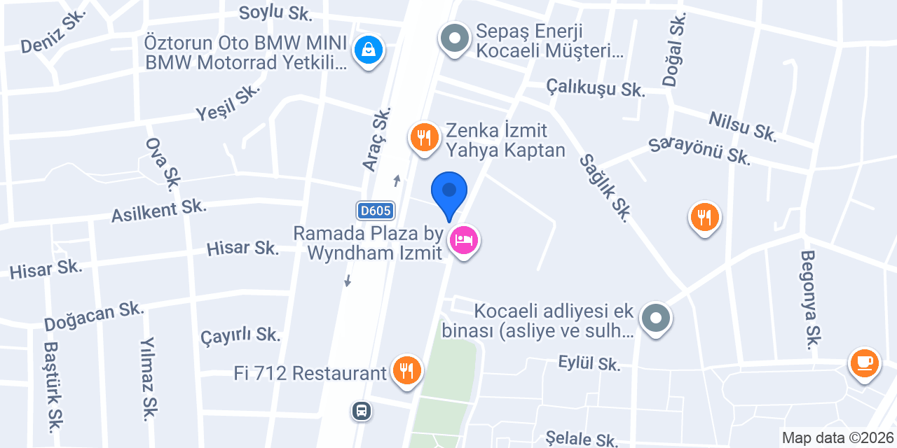 Levent Börek Kocaeli konumu