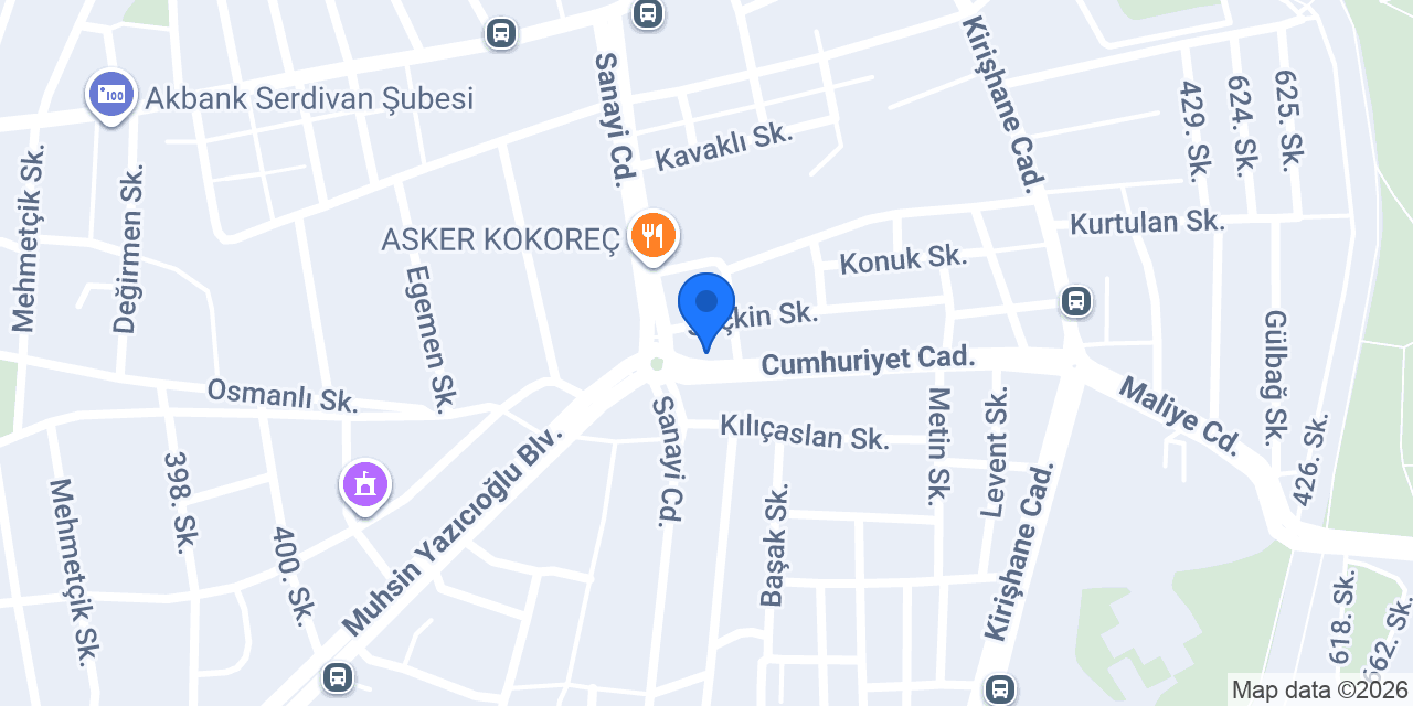 Torcia Avize ve Aydınlatma konumu