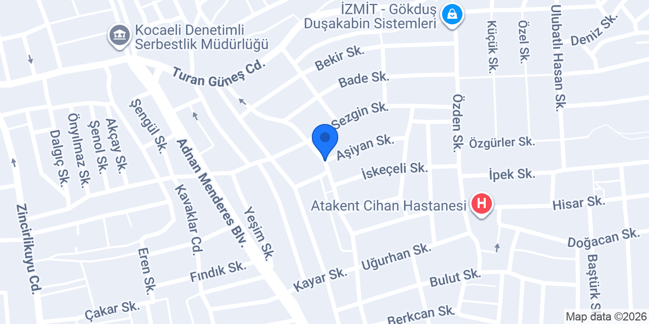 Aydın Gıda konumu