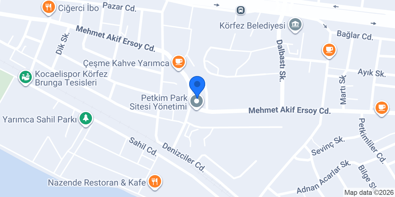 Levent Börek Körfez konumu