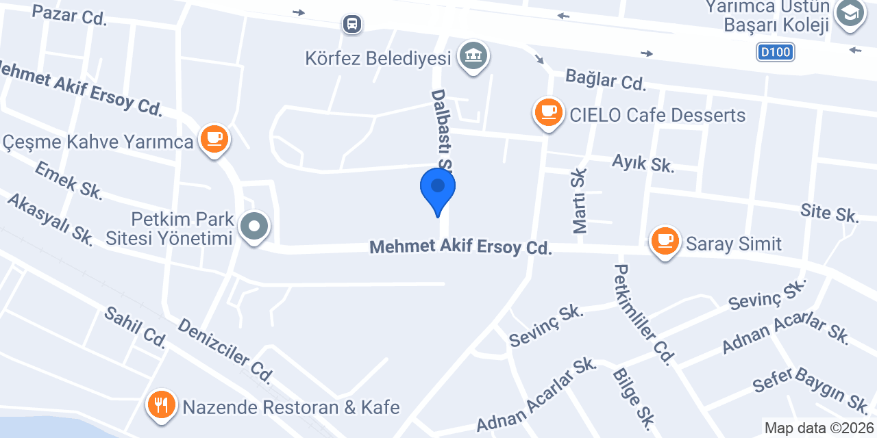 Boşnak Börek&Cafe konumu