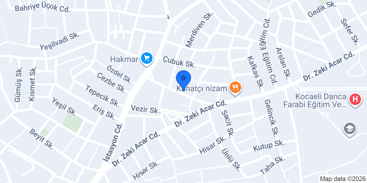 FUSKA SU DARICA – Distribütör DOĞA TİCARET konumu