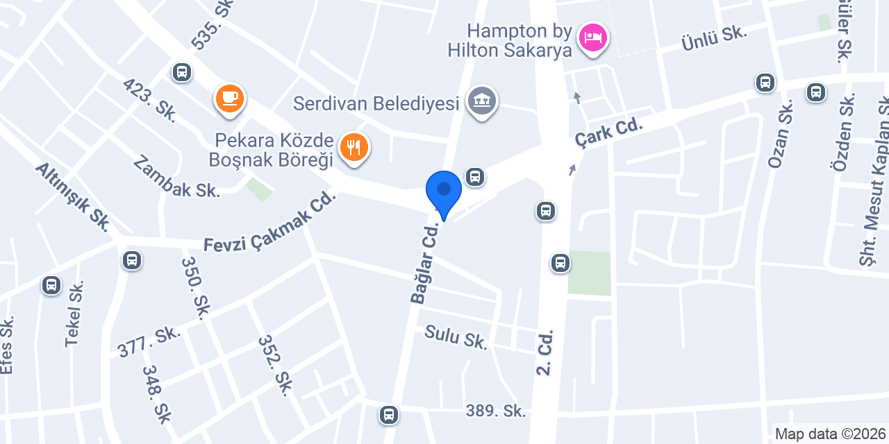 En Uygun Trafik konumu