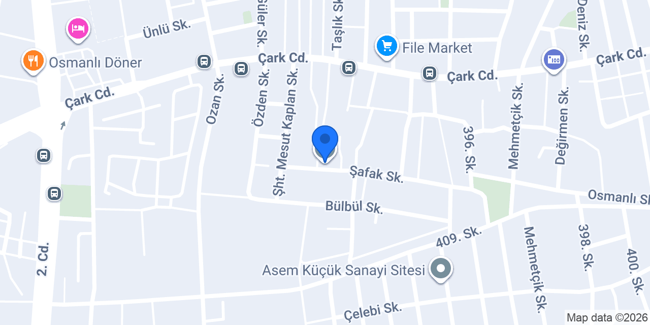 Özel Serdivan Güneş Anaokulu konumu