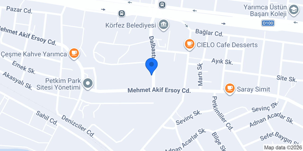 CADDE KATIK YARIMCA konumu