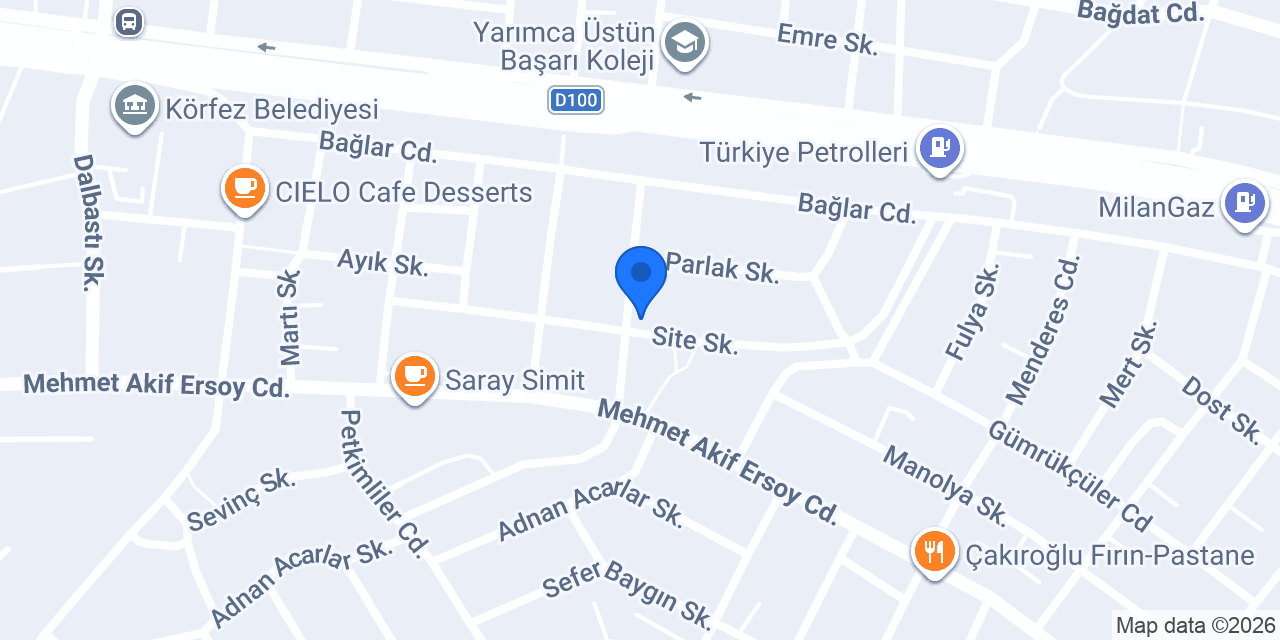 Hayat Eczanesi konumu