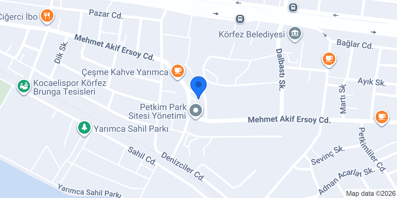 Yarımca Çocuk Kulübü konumu
