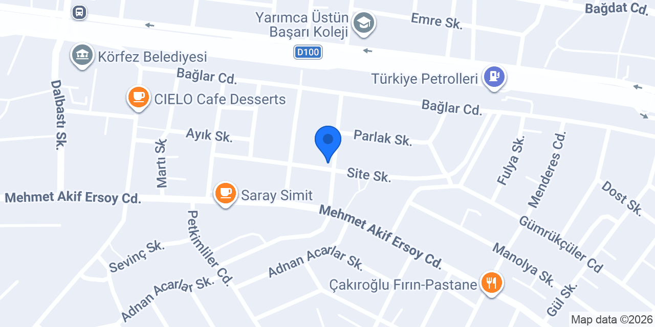 Mehtap Eczanesi konumu