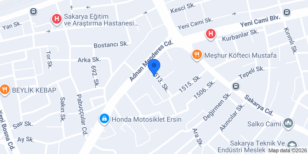 Yilgun Turizm konumu