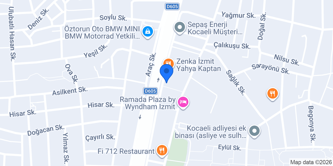 Remila Otel konumu