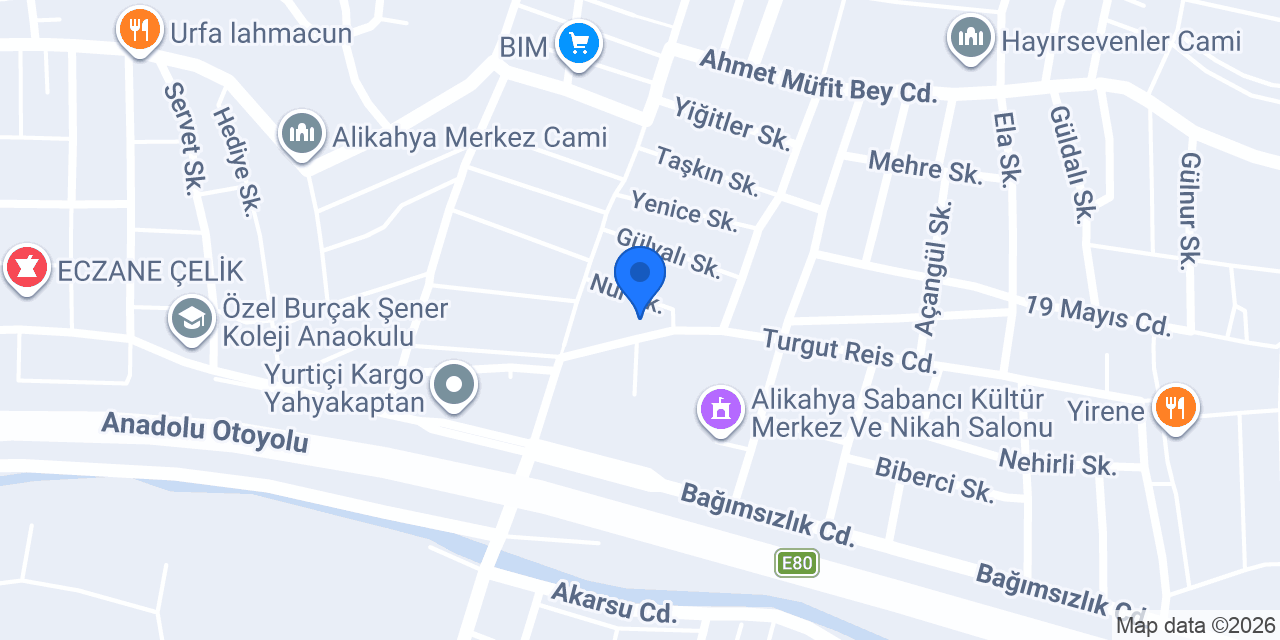 Seyhan Eczanesi konumu