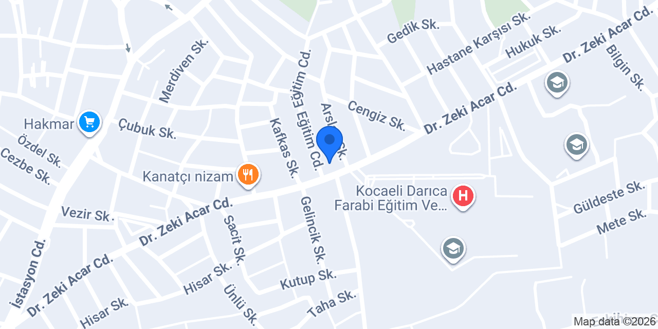 Eczane Yıldırım konumu