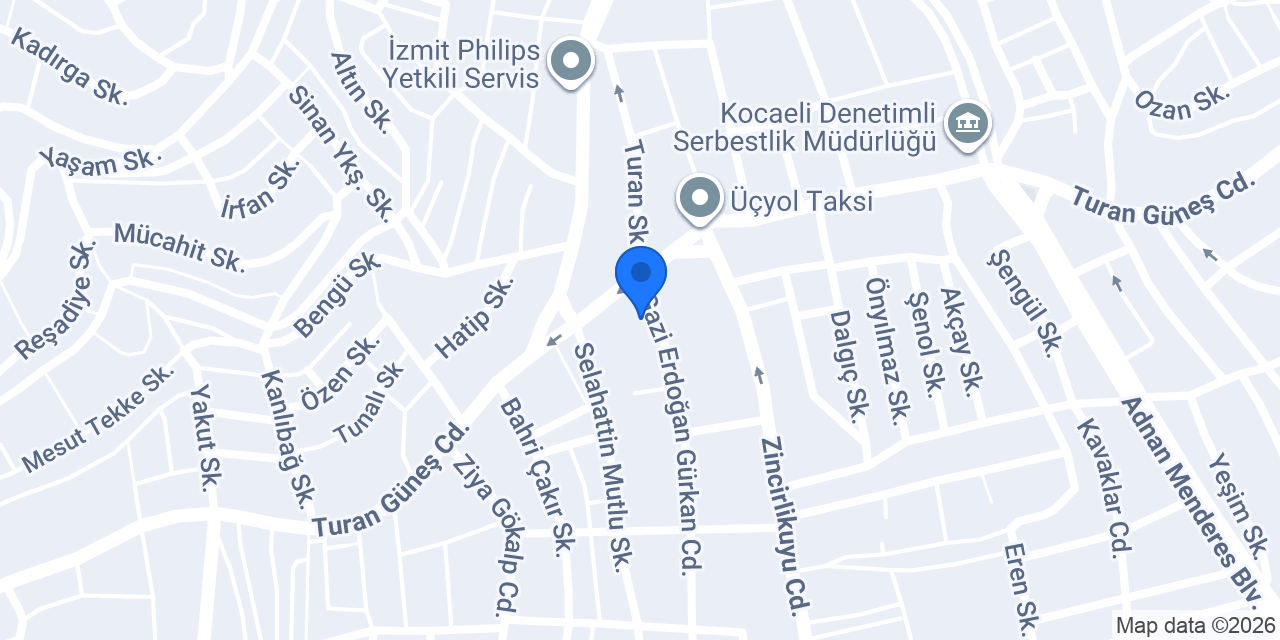 Netbir Mimarlık Mühendislik konumu