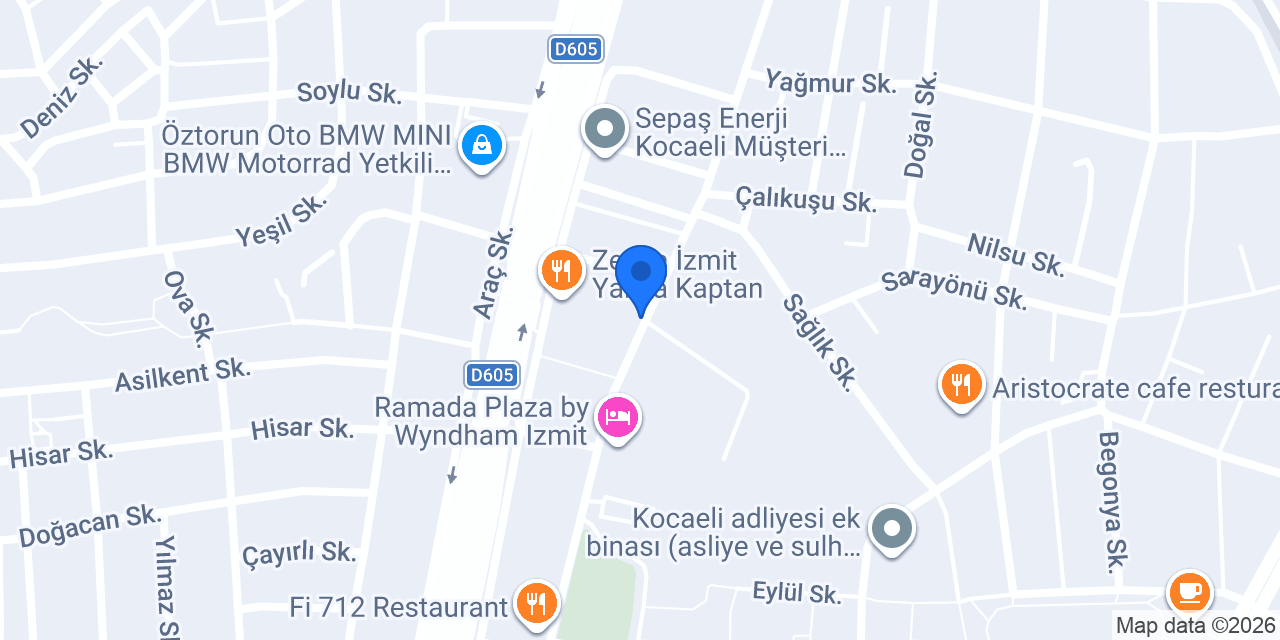 Esmeray Turizm konumu