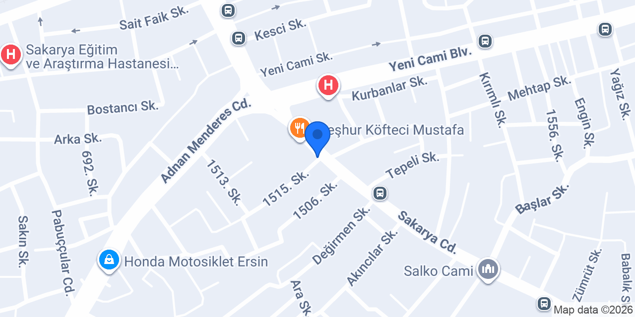 Sezginler Yapı konumu