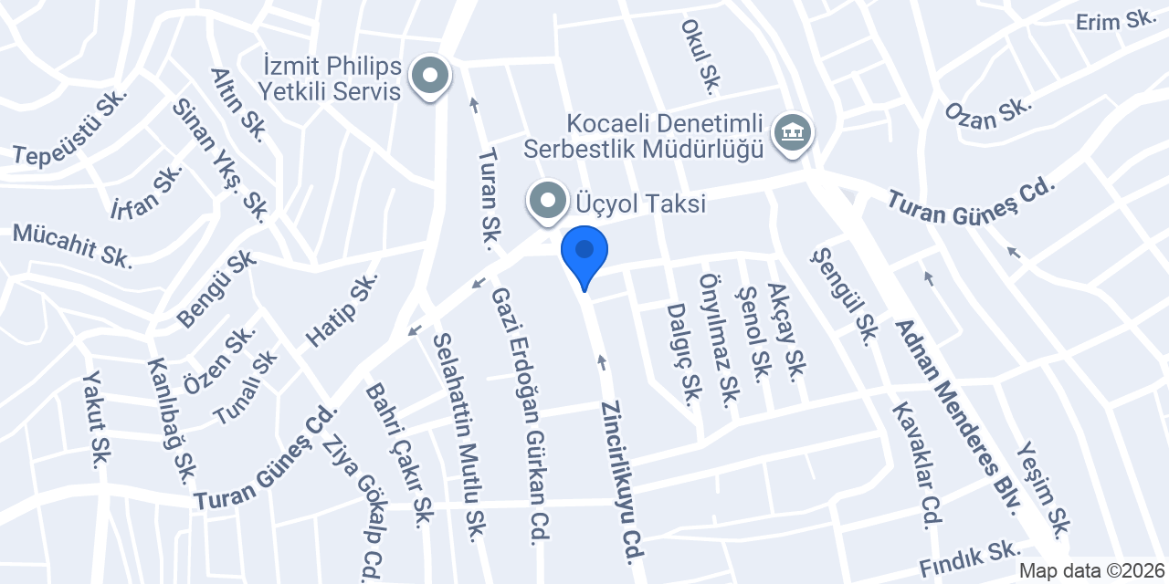 ANADOLU MOBİLYA TİC VE PAZ LTD ŞTİ konumu