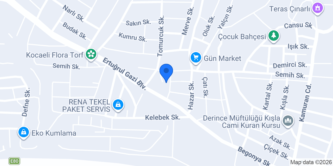 DERİNCE MANİTOU konumu