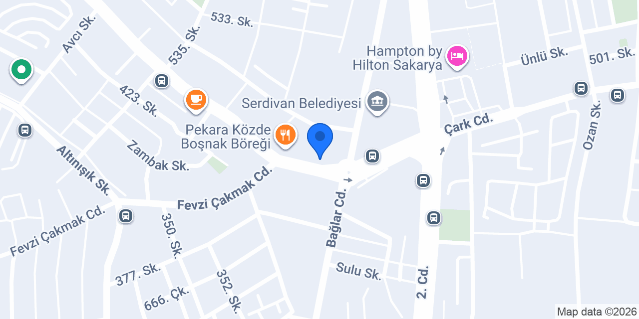 Zücce Home konumu