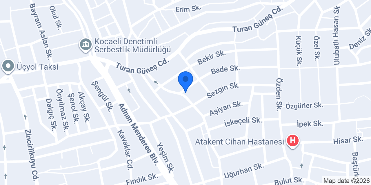 Yurduseven Hukuk Bürosu konumu
