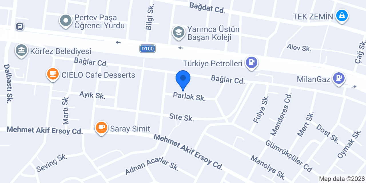 Çelik Harfiyat konumu