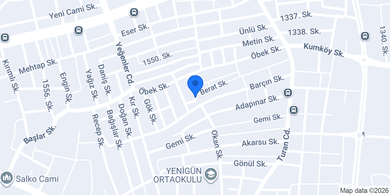 Hença İnşaat konumu