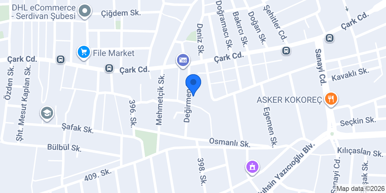 AKKUŞLAR YAPI konumu