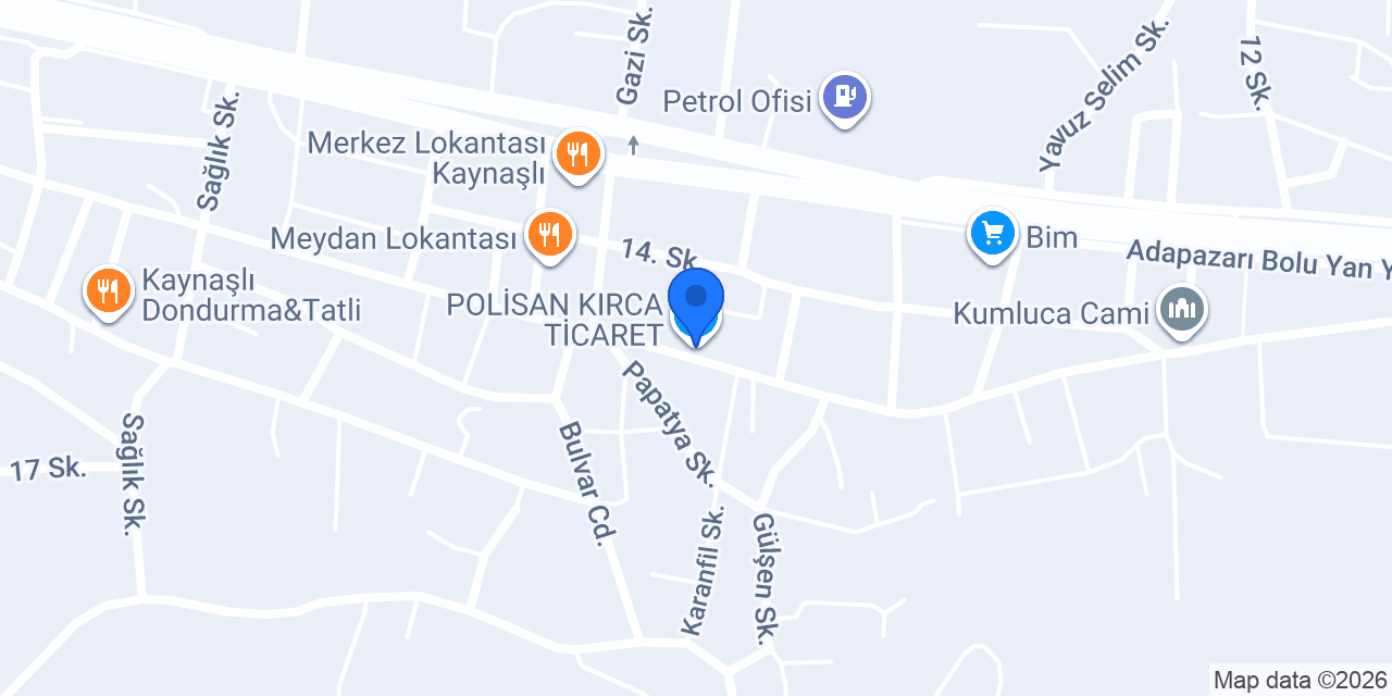 POLİSAN KIRCA TİCARET konumu