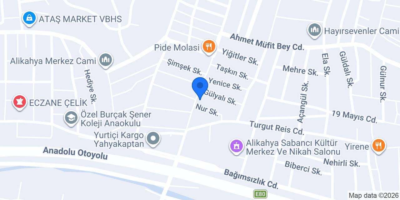 Nehir Tesisat konumu