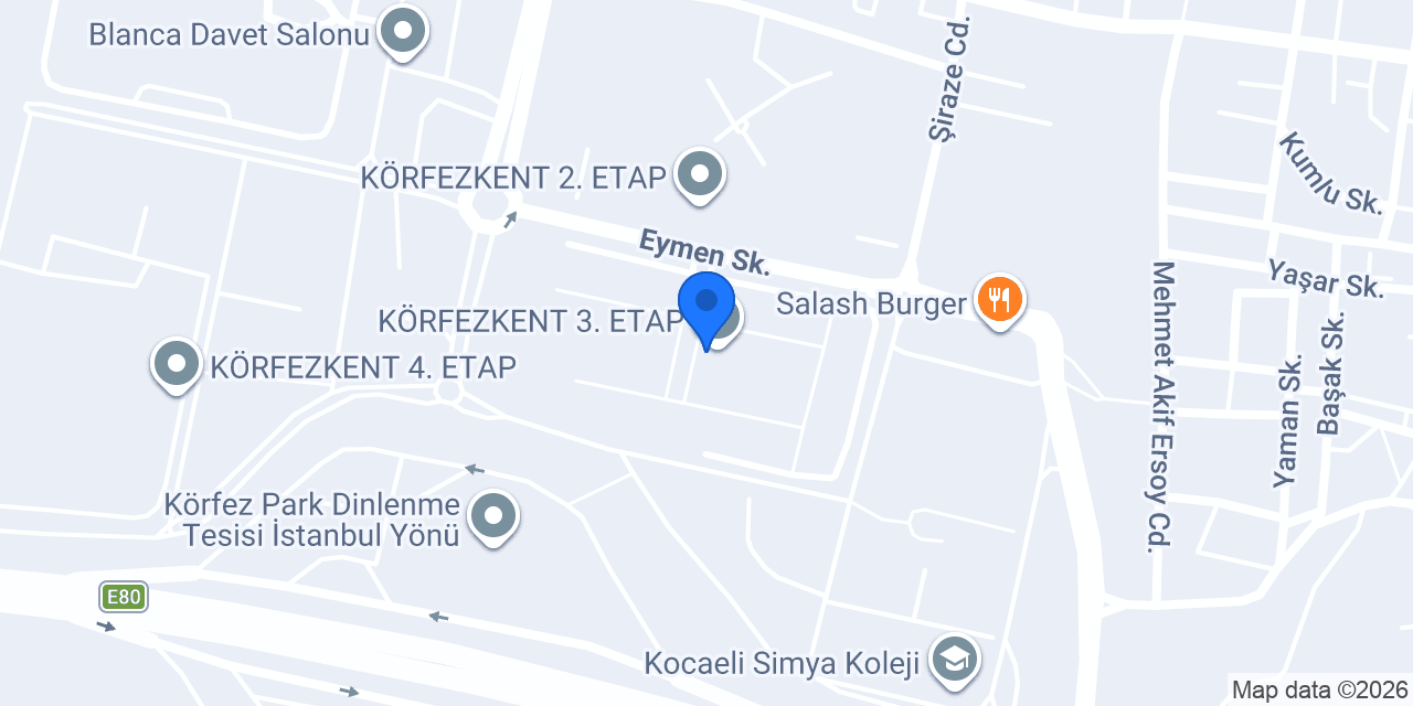 Alya Baby Spa Kocaeli konumu