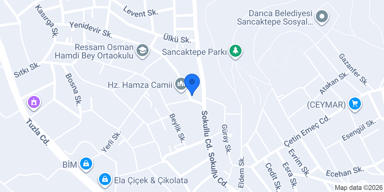 Öncül Çelik Prefabrik konumu
