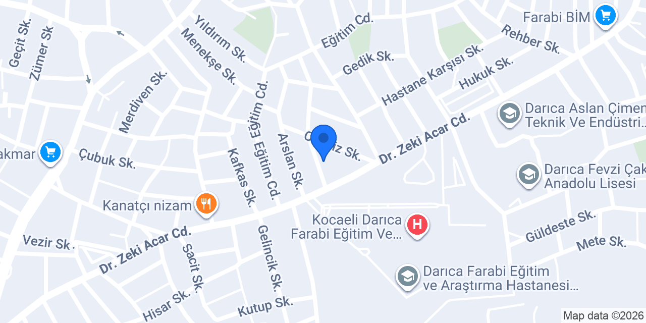 BEYAZ OPTİK konumu