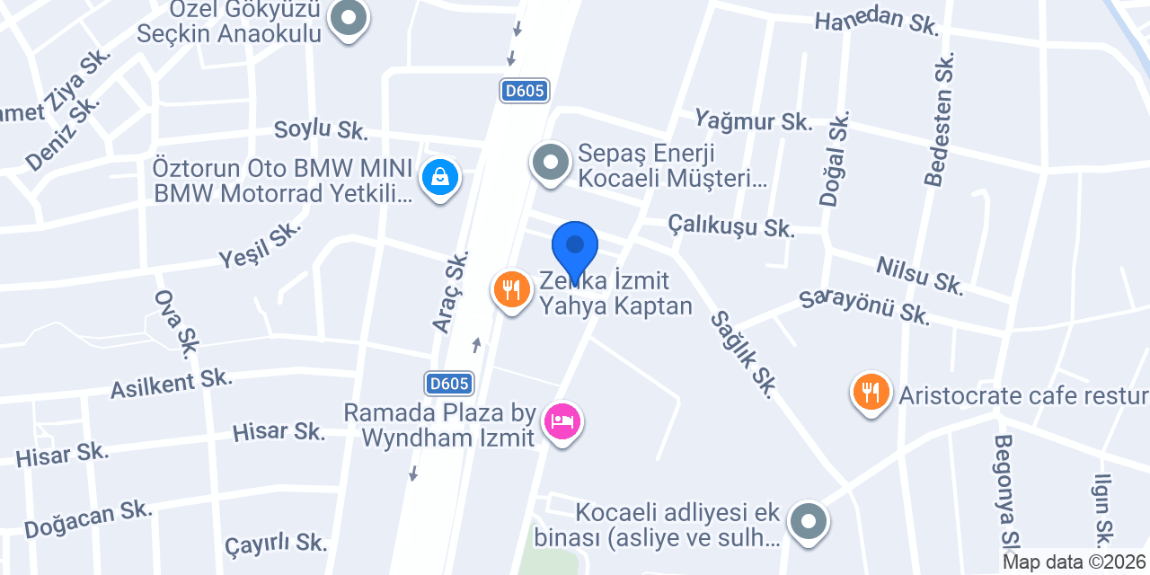 Kâfi Restaurant konumu