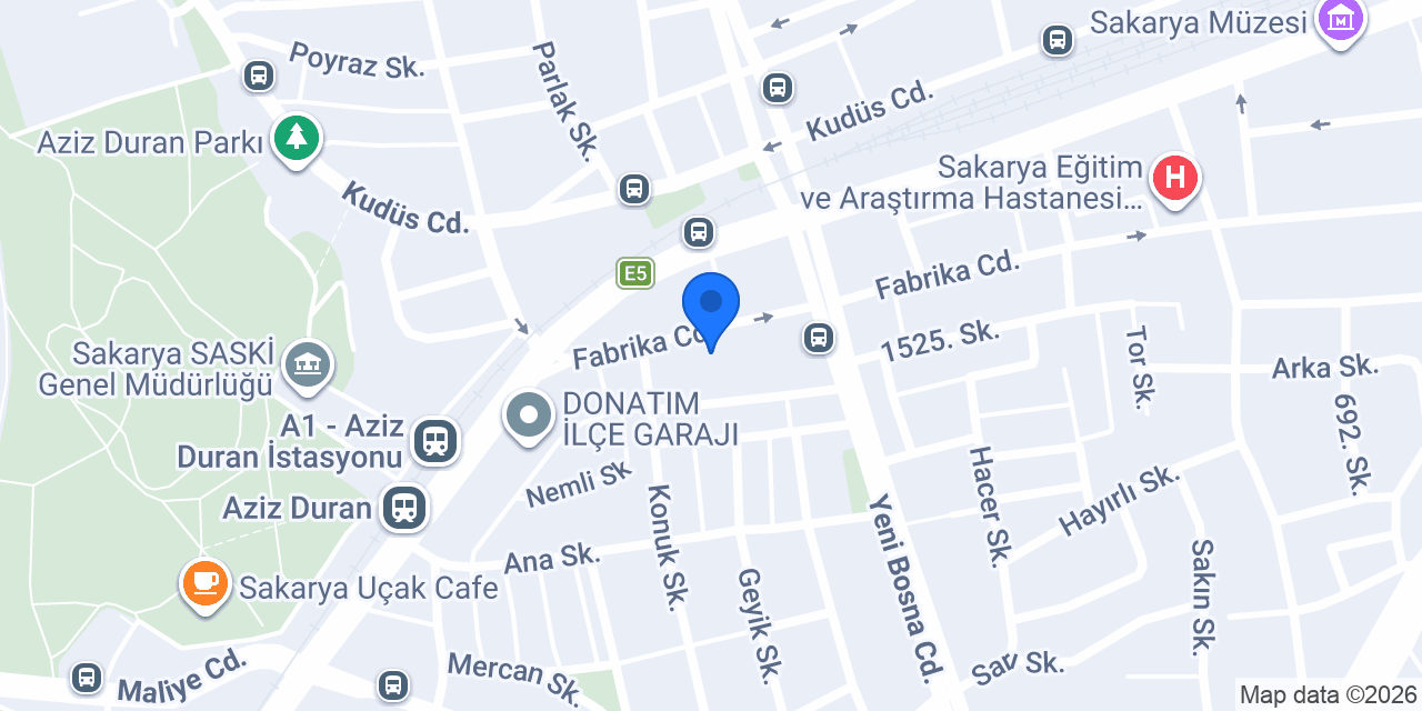 Karaca Ortopedi konumu
