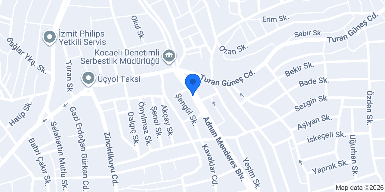 Deniz erkek kuaförü konumu