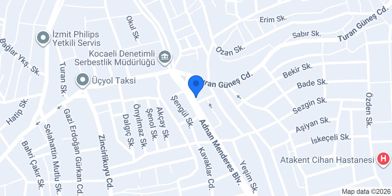 PTT - Bekirpaşa Merkez konumu